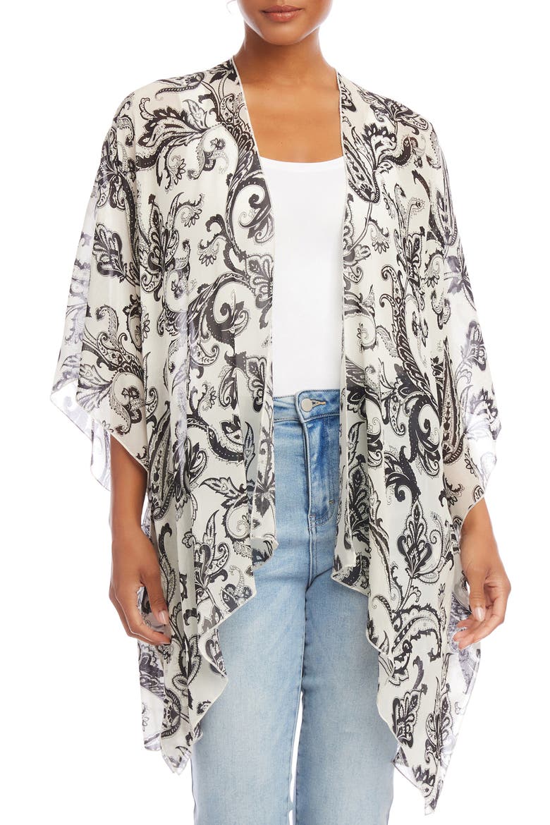 Paisley Ruana, Main, color, PAISLEY