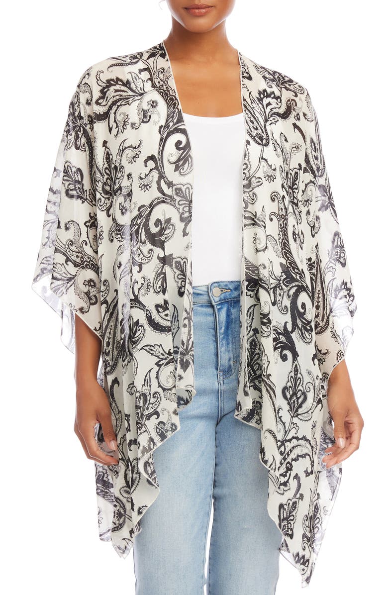 Karen Kane Paisley Ruana, Main, color,