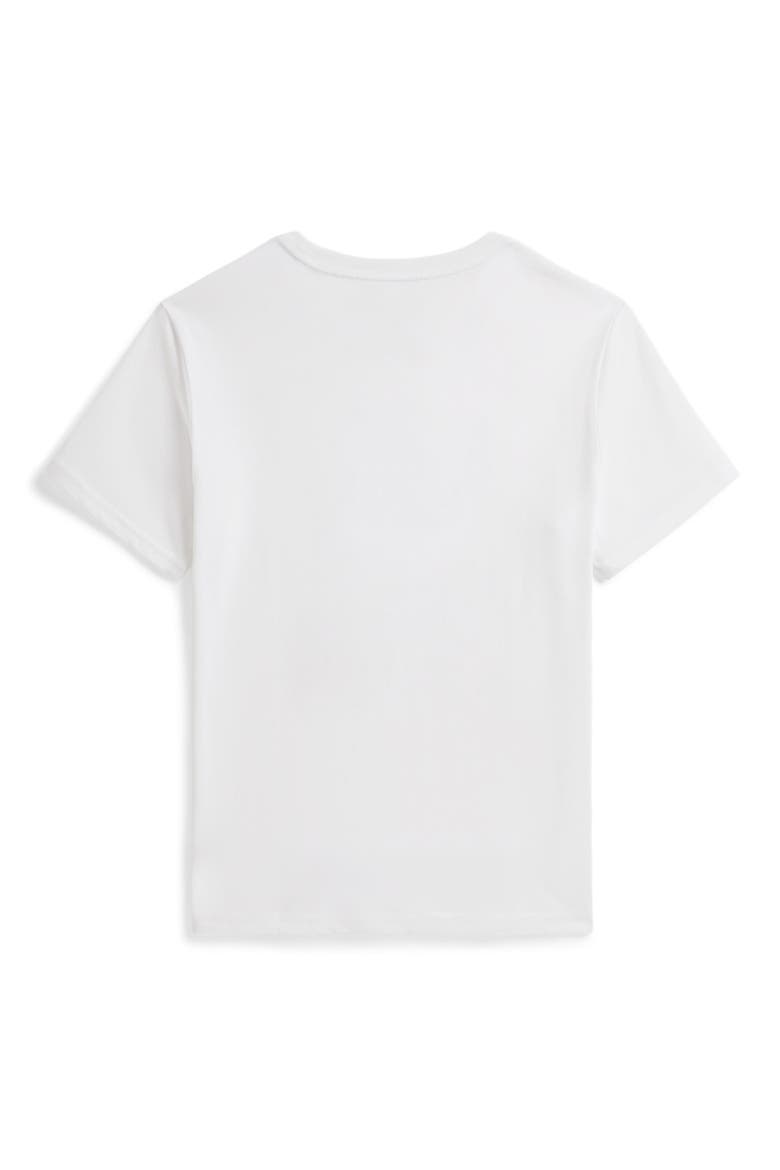 Kids' Polo Bear Cotton Graphic T-Shirt, Alternate, color, WHITE