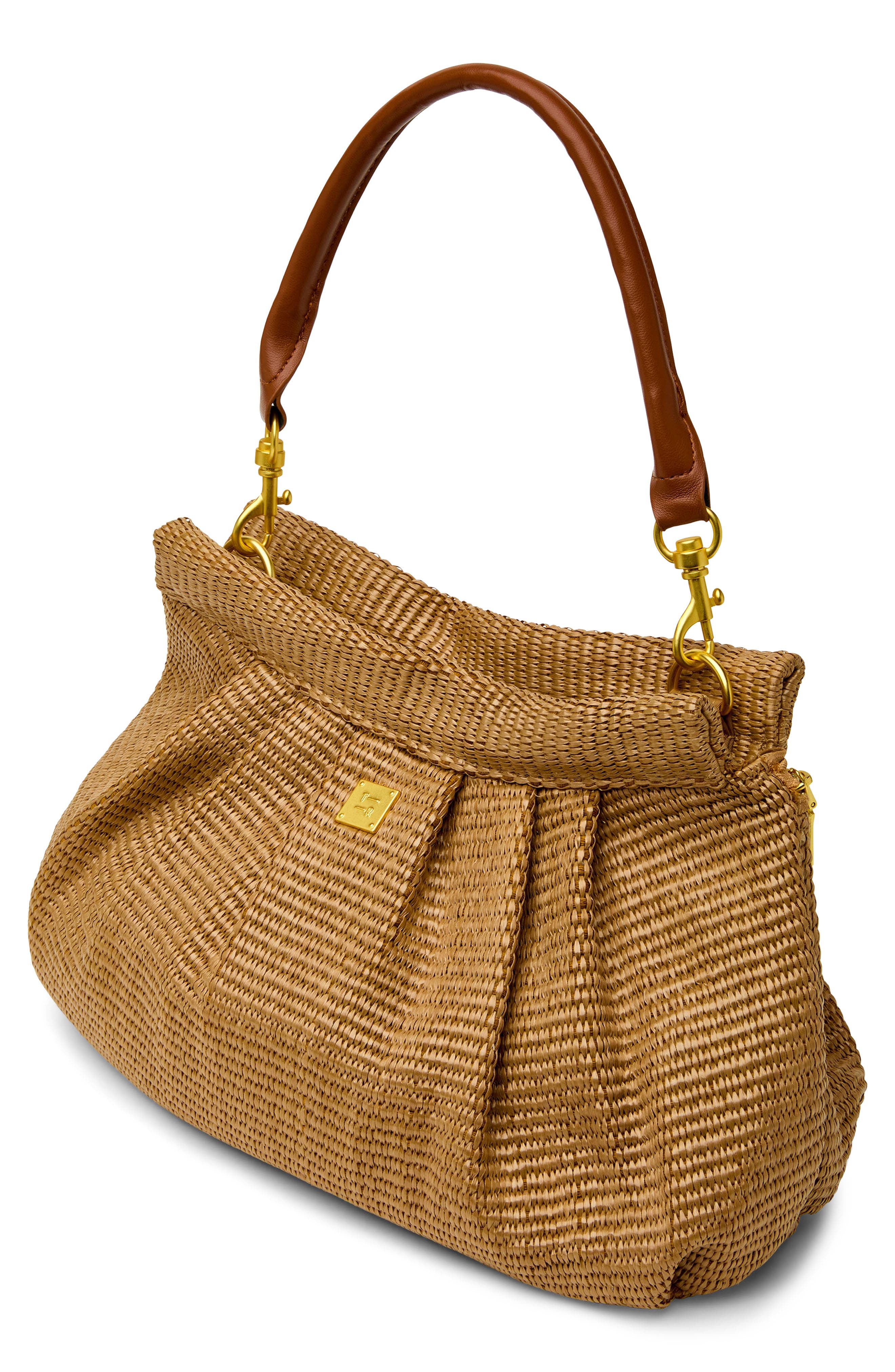 THINK ROYLN Dynasty Raffia Bag, Alternate, color, 
