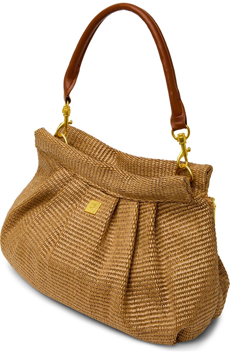 THINK ROYLN Dynasty Raffia Bag, Alternate, color,