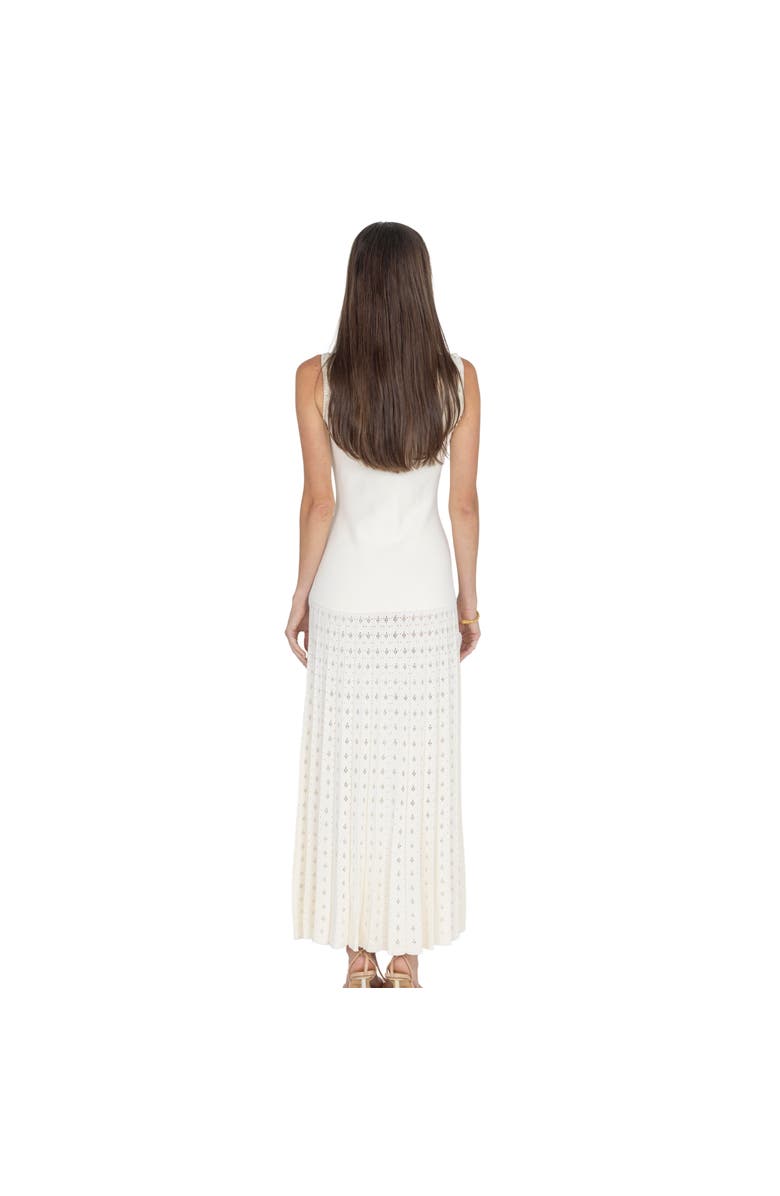 AKALIA Viva knit Maxi Dress, Alternate, color, White
