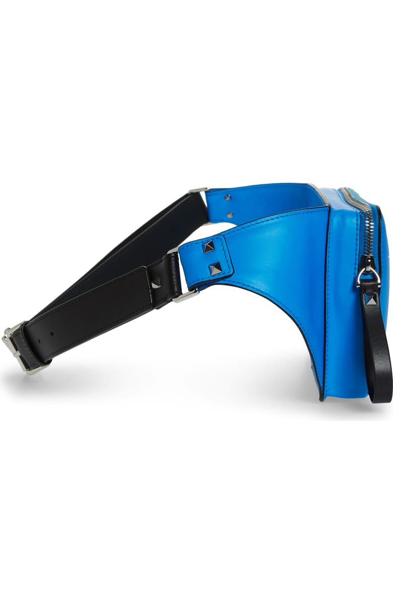 Valentino Garavani Valentino VLTN Logo Leather Belt Bag, Alternate, color,