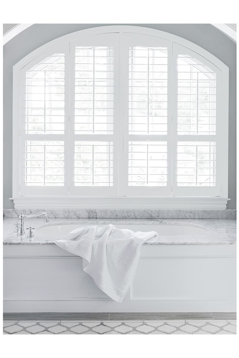 Plush Bath Towel, Alternate, color, WHITE