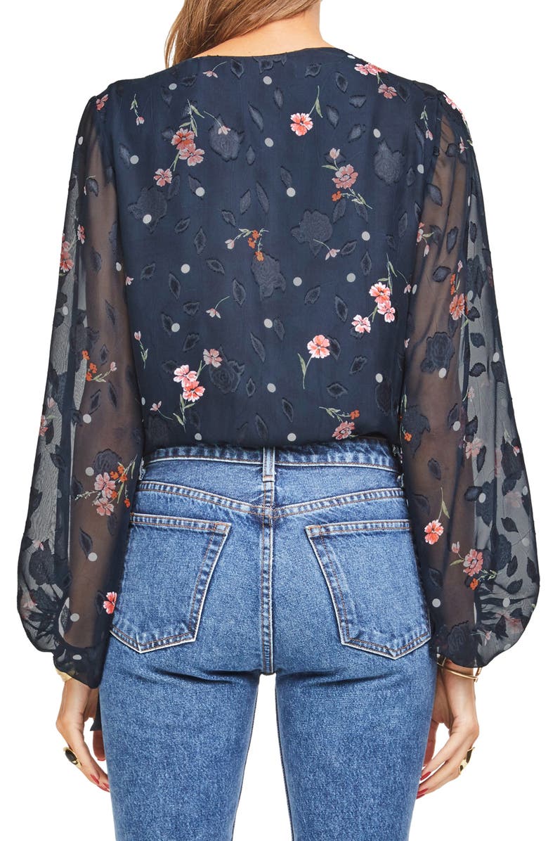 ASTR the Label Jill Tie Front Bodysuit, Alternate, color,