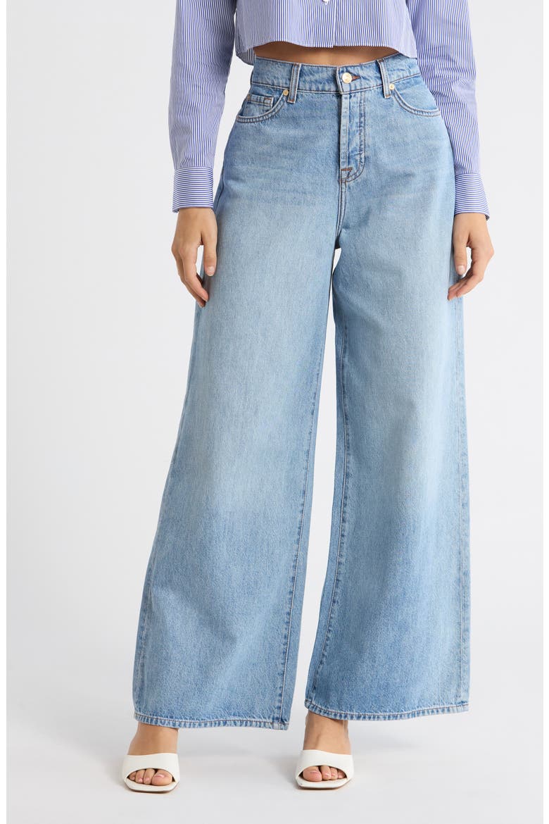 Zoey Wide Leg Jeans, Main, color, HELEN