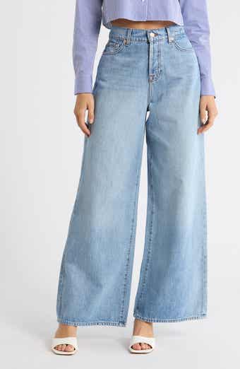 7 For All Mankind Zoey Wide Leg Jeans