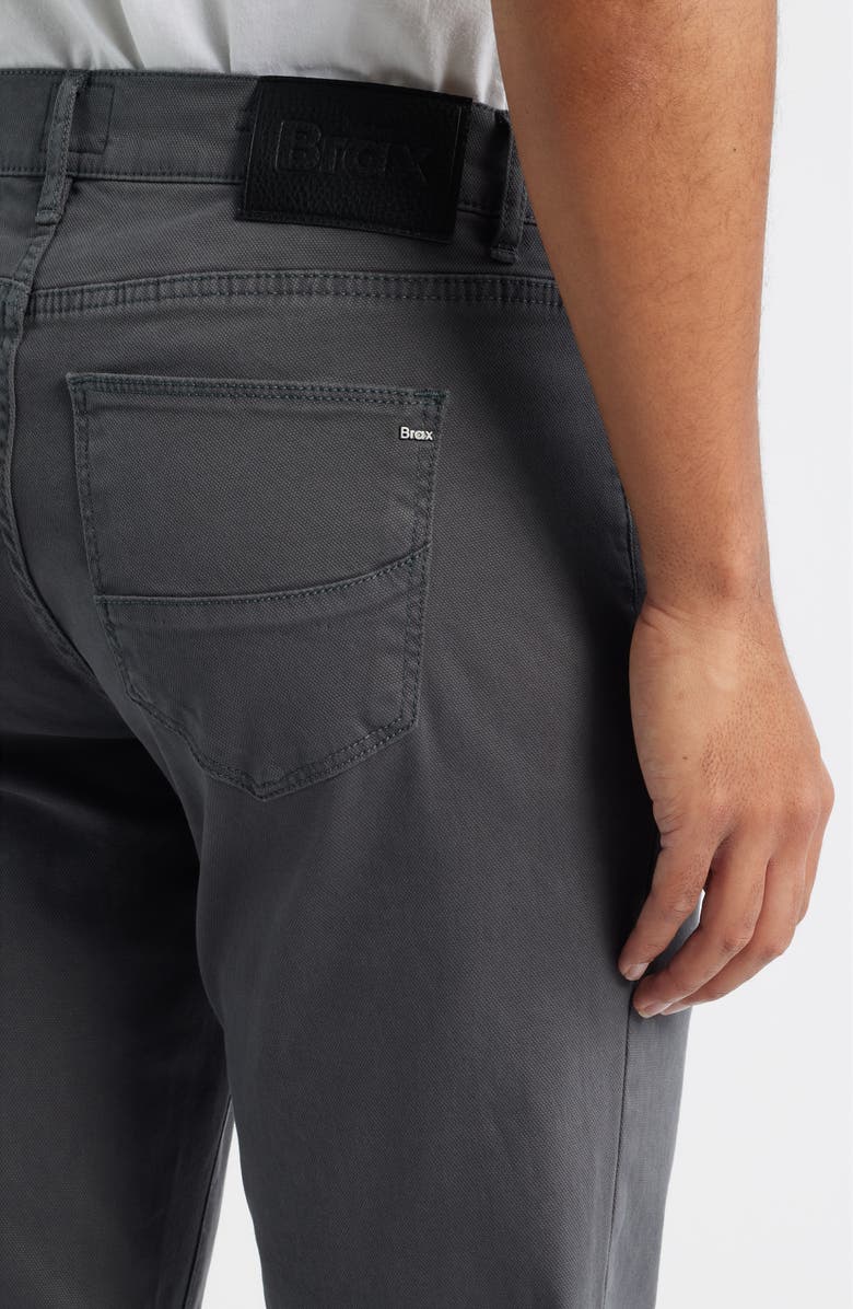 Brax Cadiz Stretch Cotton Pants, Alternate, color, Elephant