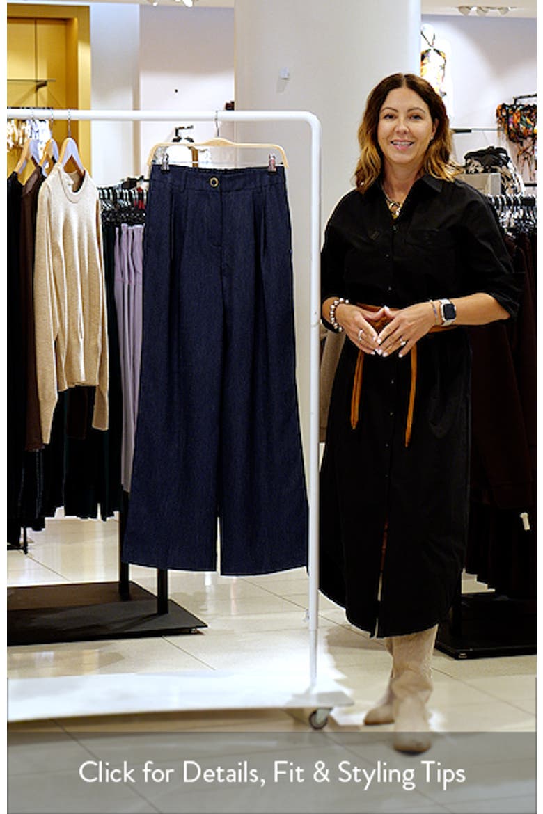 Pleated Wide Leg Pants video