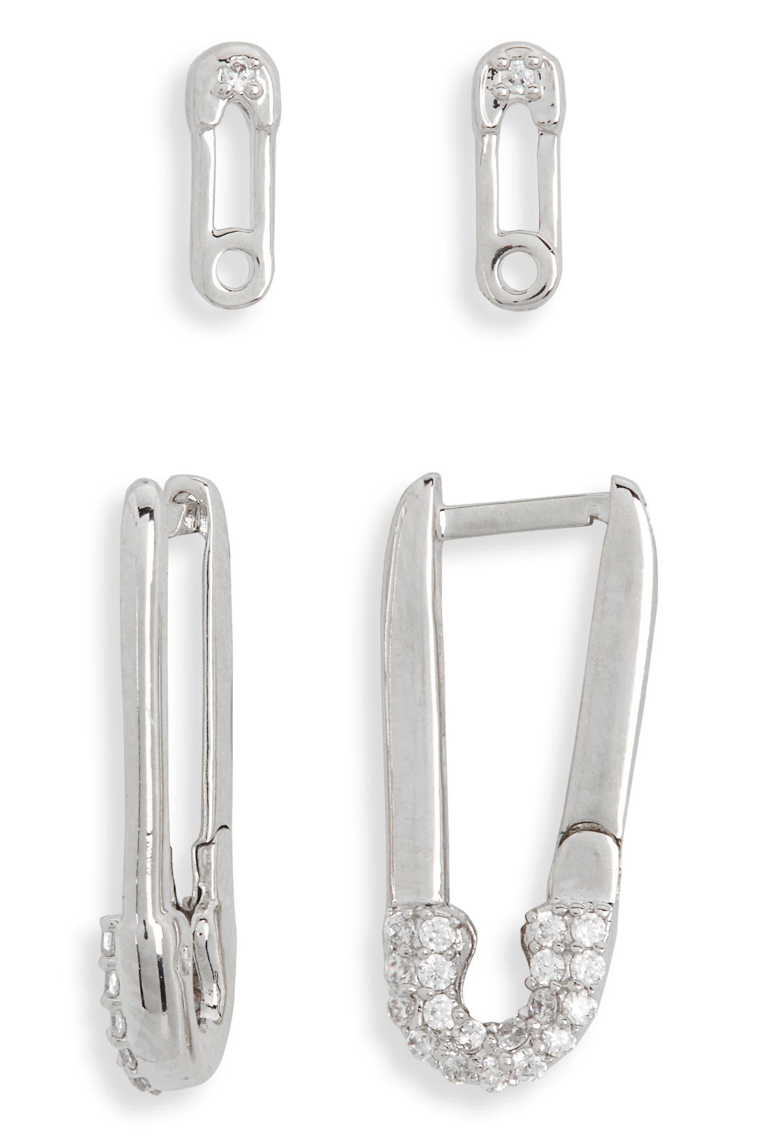 Ajoa AJOA Safety Pin Earrings (Women) | Nordstromrack