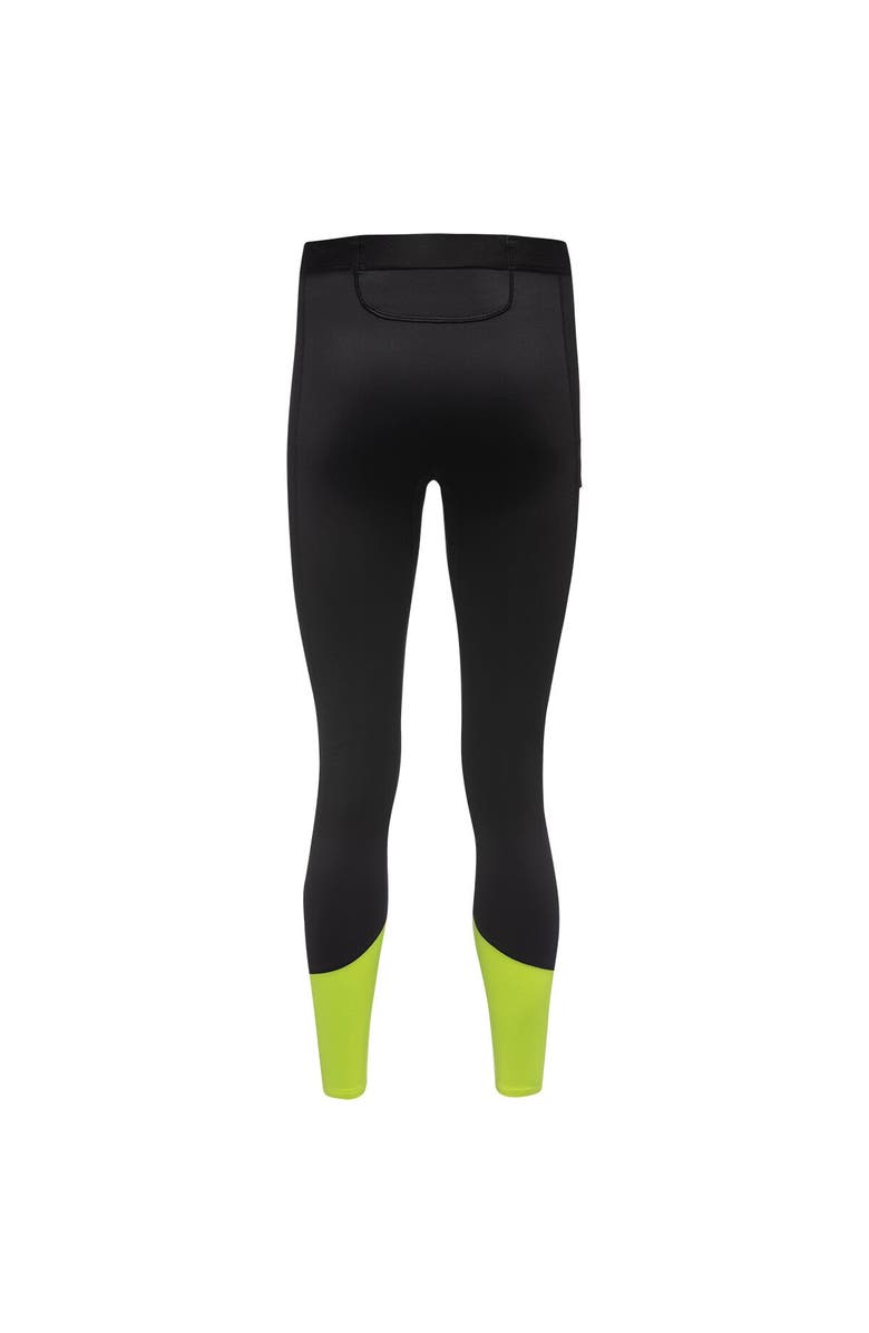 GOREWEAR Concurve Thermo Hybrid Tight - Men's, Alternate, color, Black/Neon Yellow