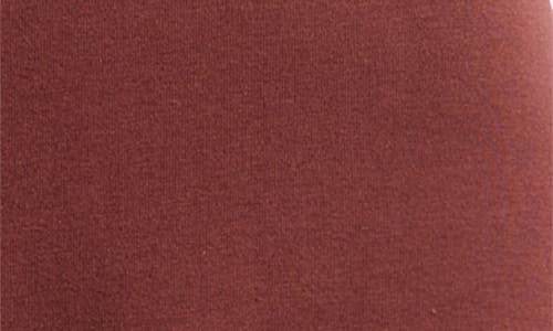 Nordstrom Sleeveless Cotton Blend Dress In Brown Raisin