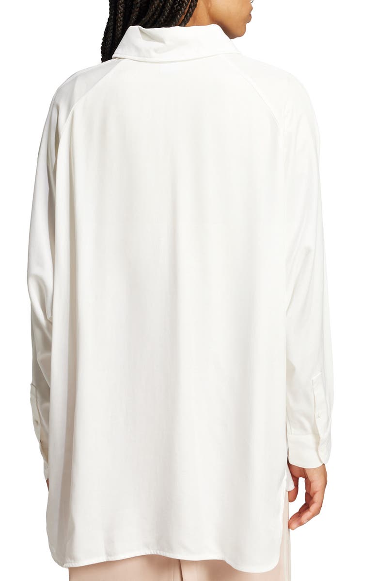 adidas Originals P Ess Relaxed Button-Up Shirt, Alternate, color, 