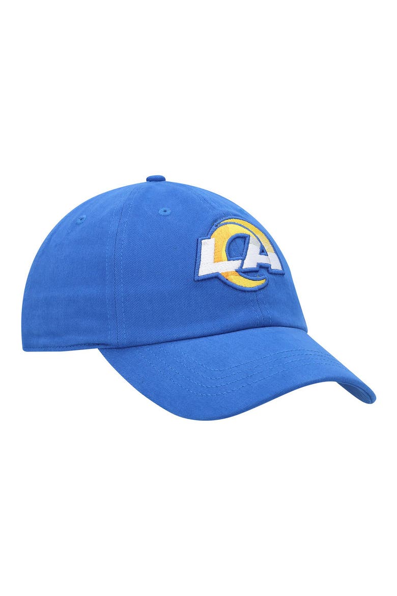 Women's '47 Royal Los Angeles Rams Miata Clean Up Primary Adjustable Hat, Alternate, color, ROYAL