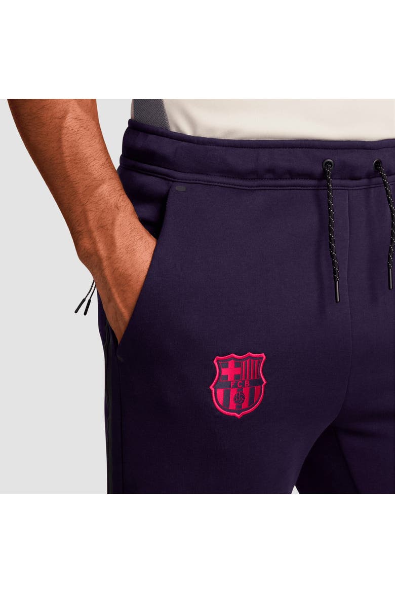 Men's Nike Navy Barcelona Tech Fleece Jogger Pants, Alternate, color, Navy