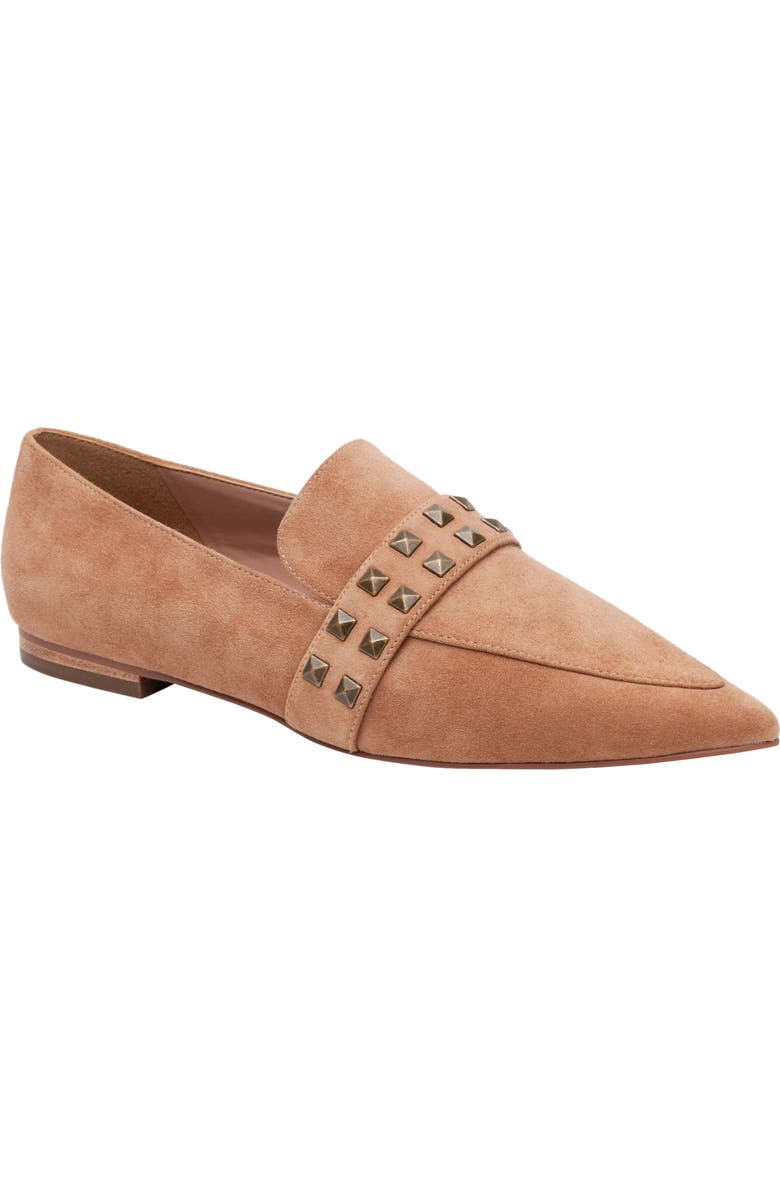 Linea Paolo Mylene Pointed Toe Flat, Main, color, Tan