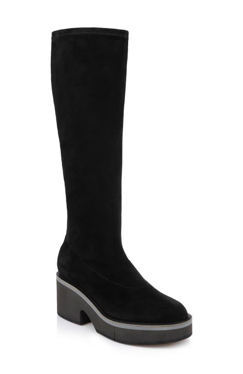 CLERGERIE CLERGERIE ANKI LEATHER KNEE-HIGH PLATFORM BOOT