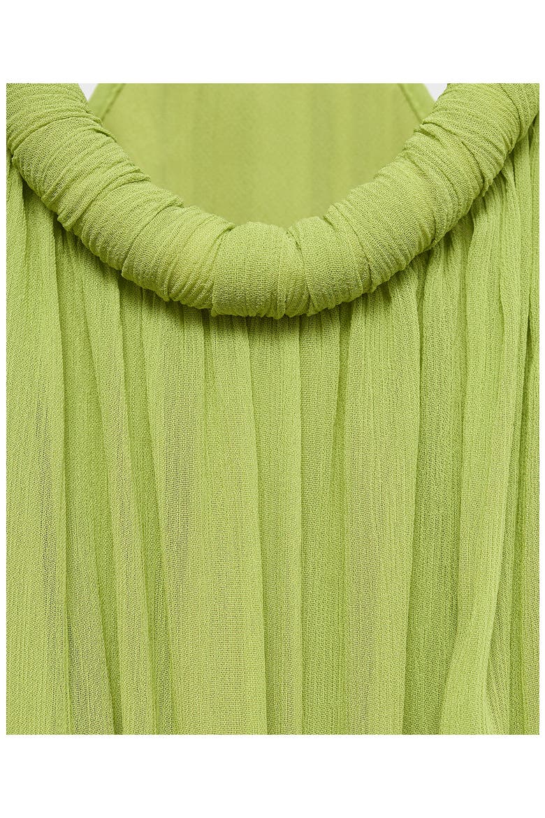 Ocean Halter Maxi Dress, Alternate, color, GREEN