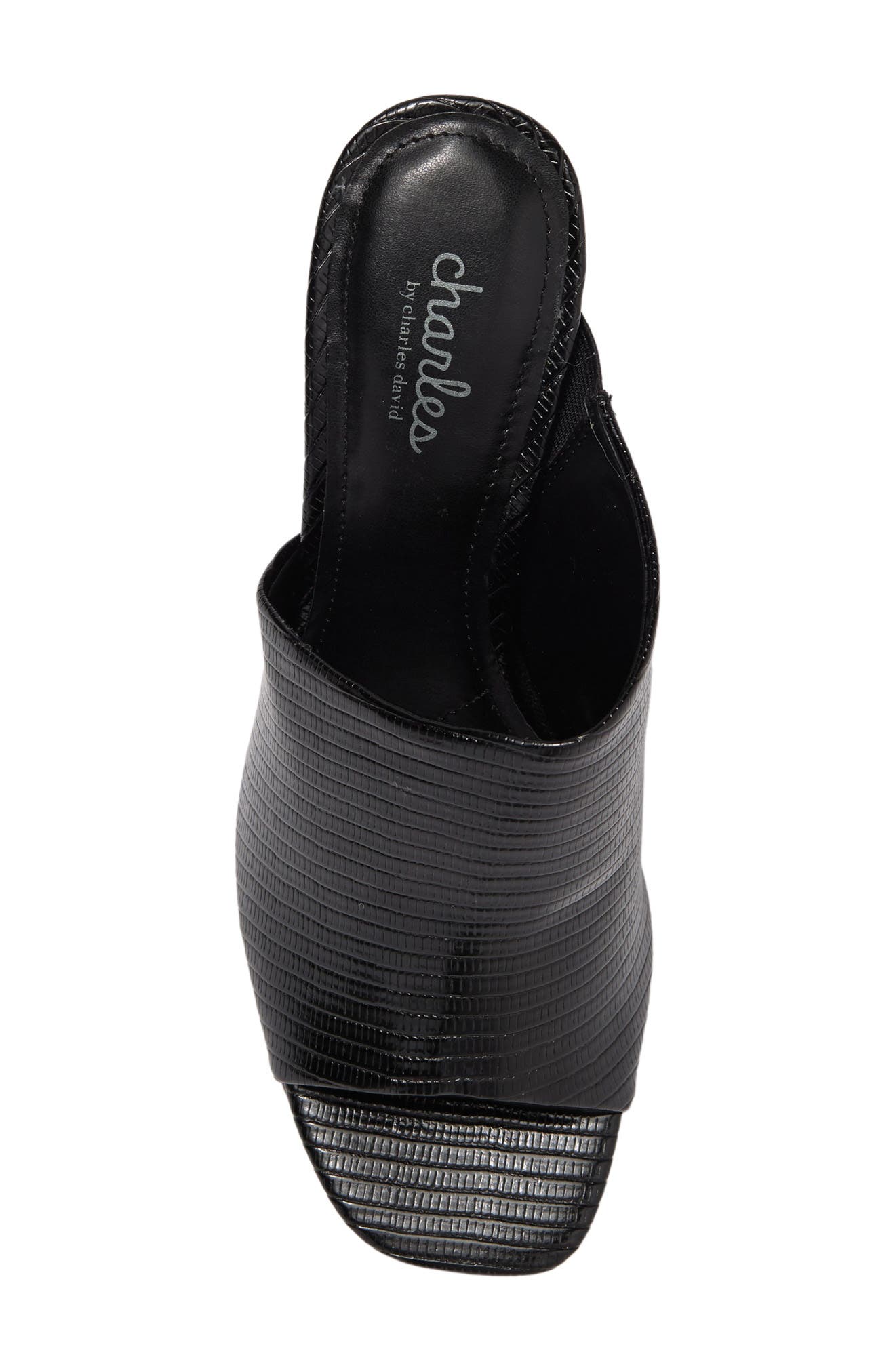 Charles by Charles David Genie Textured Mule Sandal, Alternate, color, 