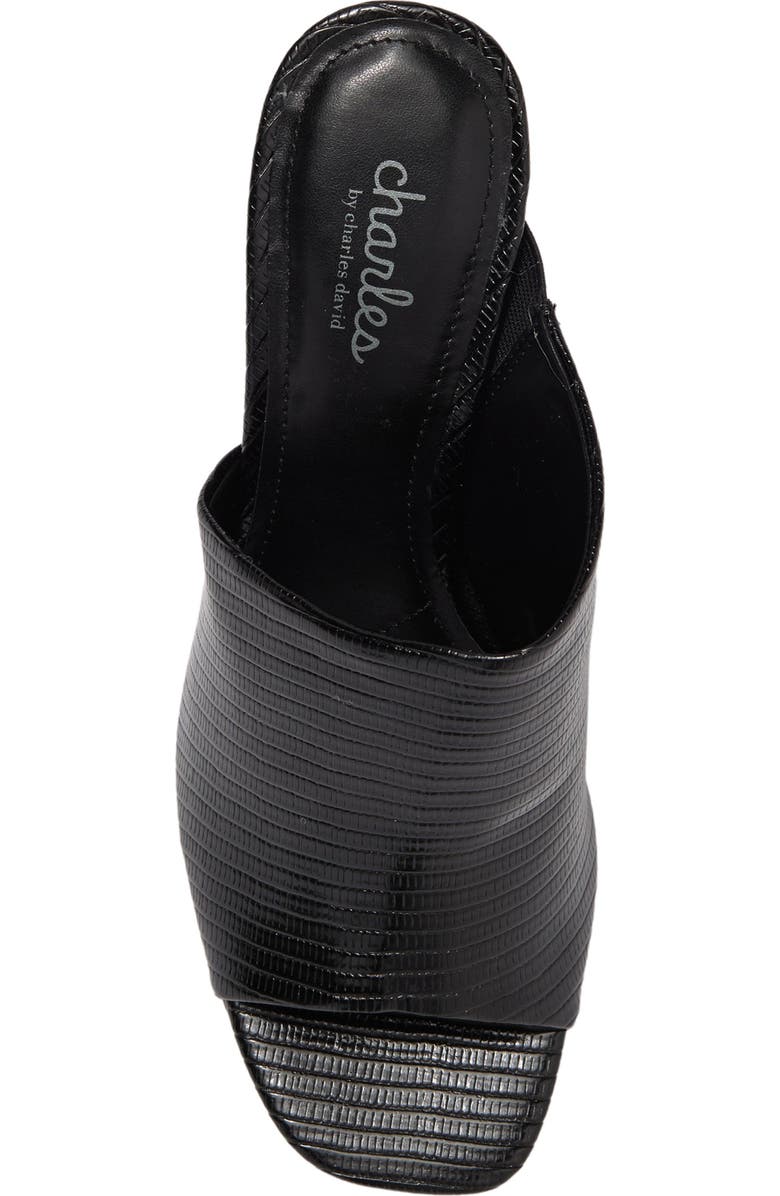 Charles by Charles David Genie Textured Mule Sandal, Alternate, color,