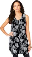Roaman's Sleeveless Angelina Tunic