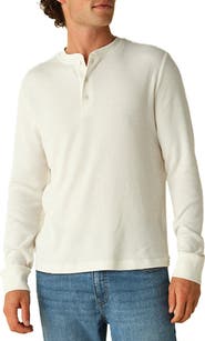 Fair Harbor Hudson Organic Cotton Blend Waffle Henley