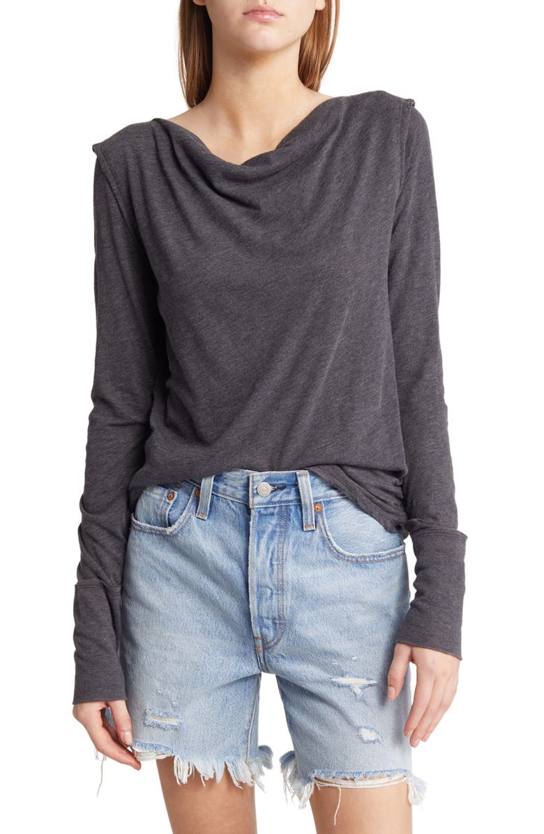 Free People Kimmi Cotton Blend Top, Main, color, 