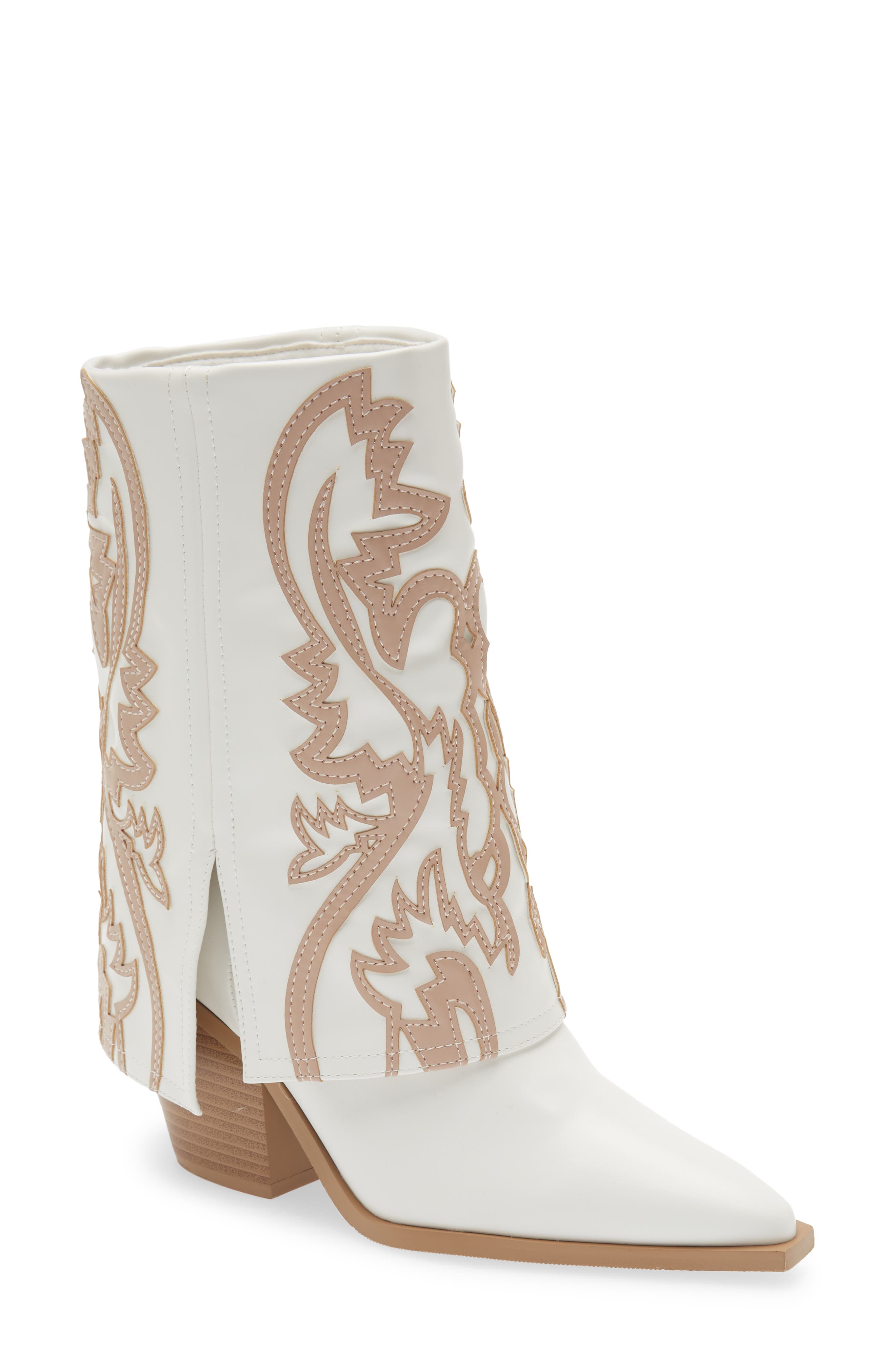 Esperanza Western Boot, Main, color, TAN