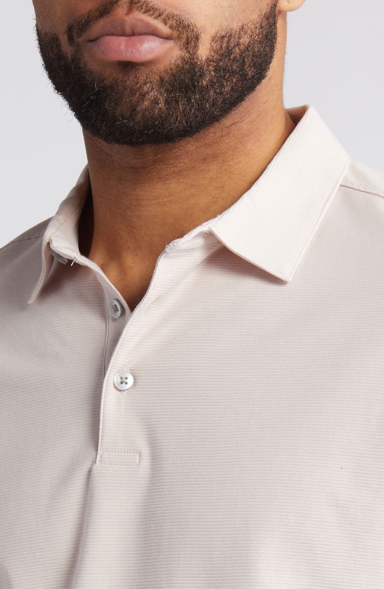 Robert Barakett Hickman Short Sleeve Polo Shirt, Alternate, color, Pink Fog