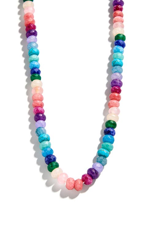 Semiprecious Beaded Necklace