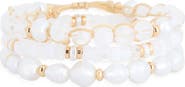 NORDSTROM RACK 3-Pack Beaded Bracelet