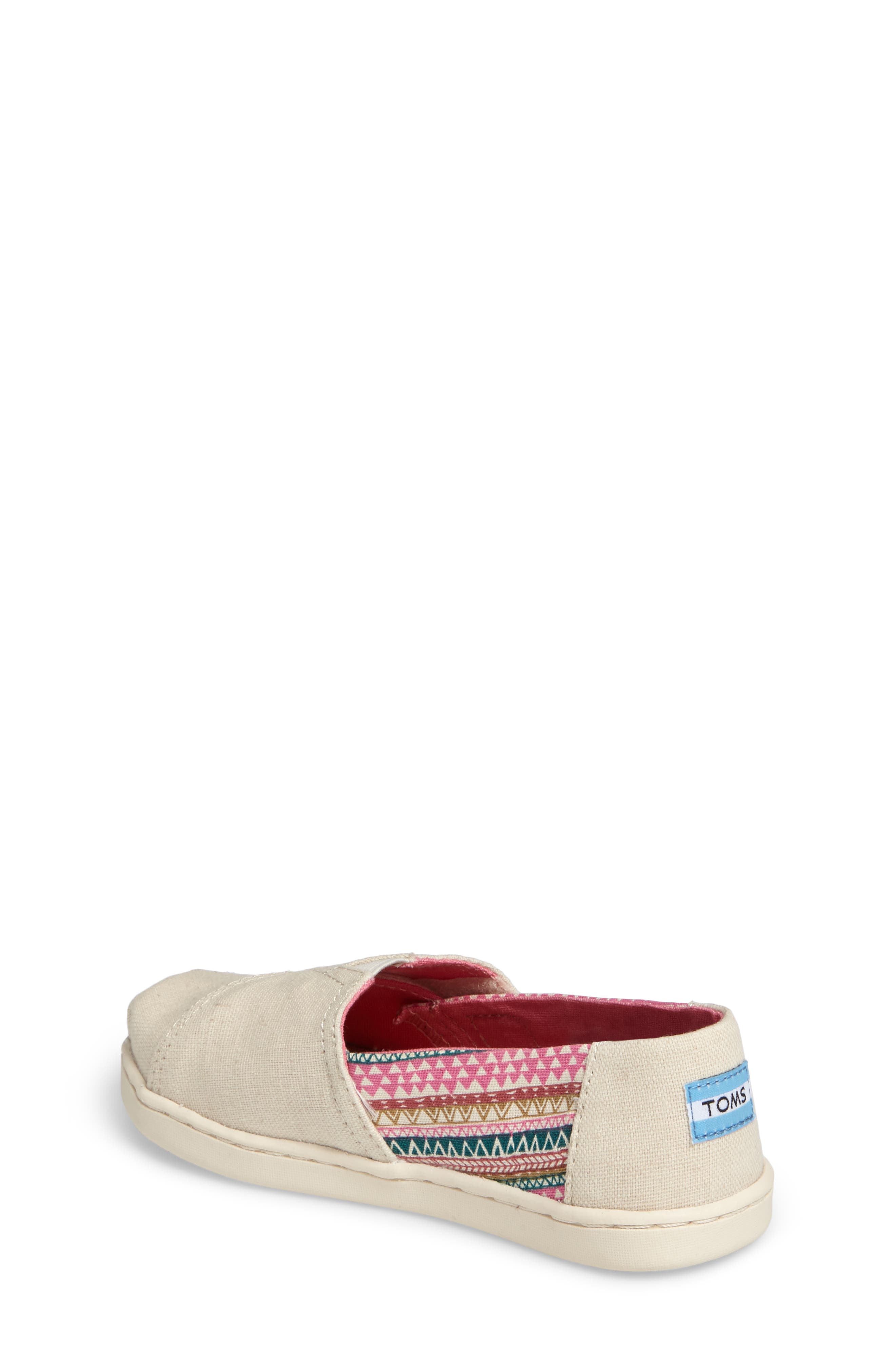Alpargata Classic Print Slip-On, Alternate, color, NATURAL HEMP