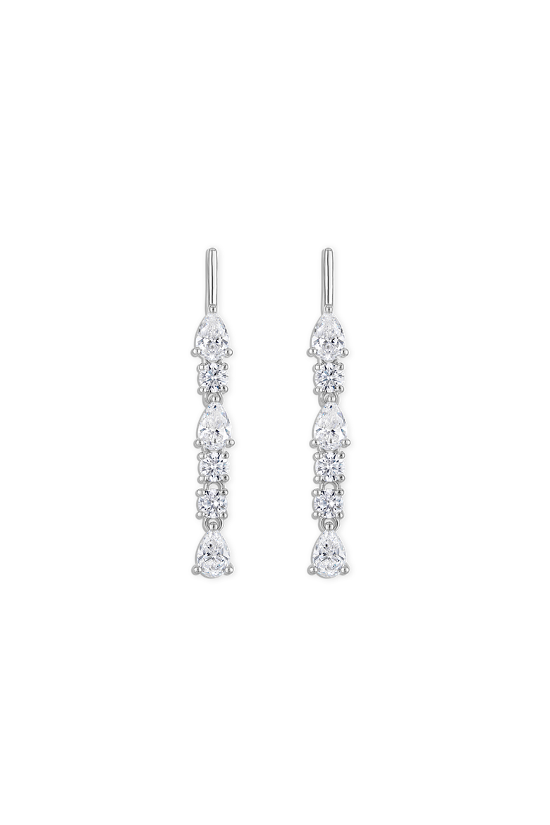 Linea Drip Earring, Main, color, Medium