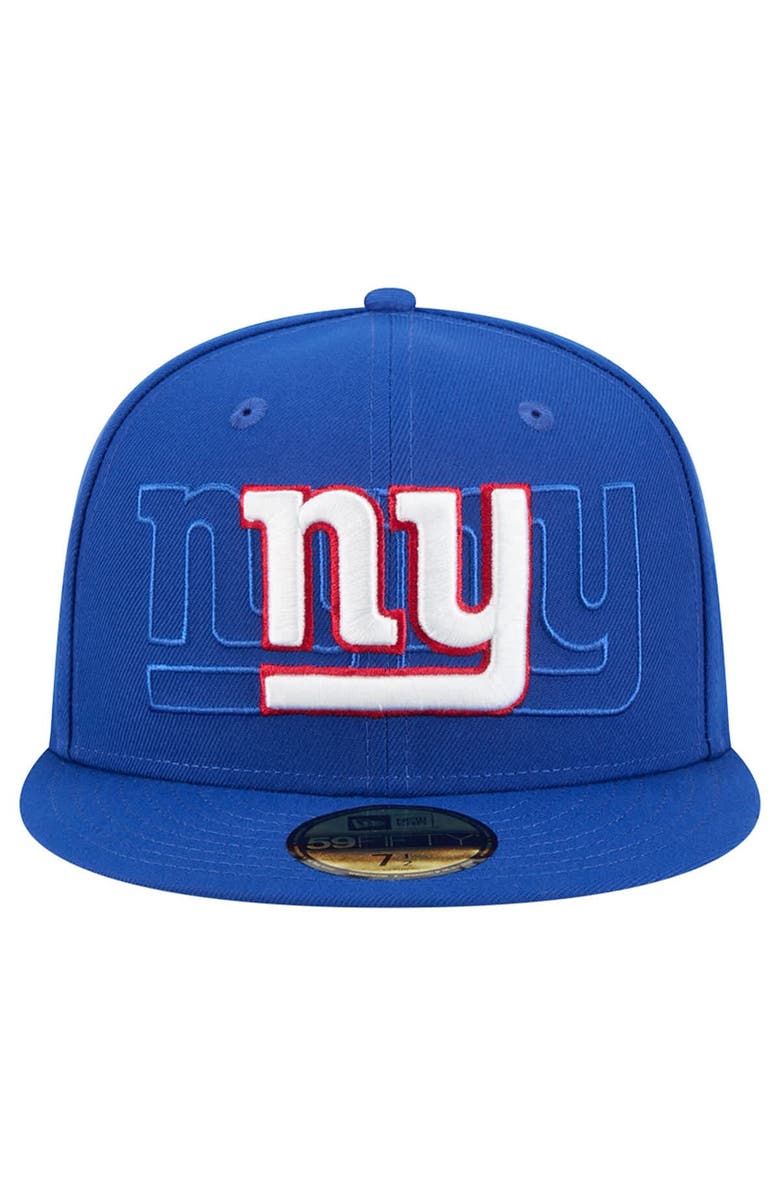 New Era Men's New Era Royal New York Giants Tri-Hit 59FIFTY Fitted Hat, Alternate, color, Royal