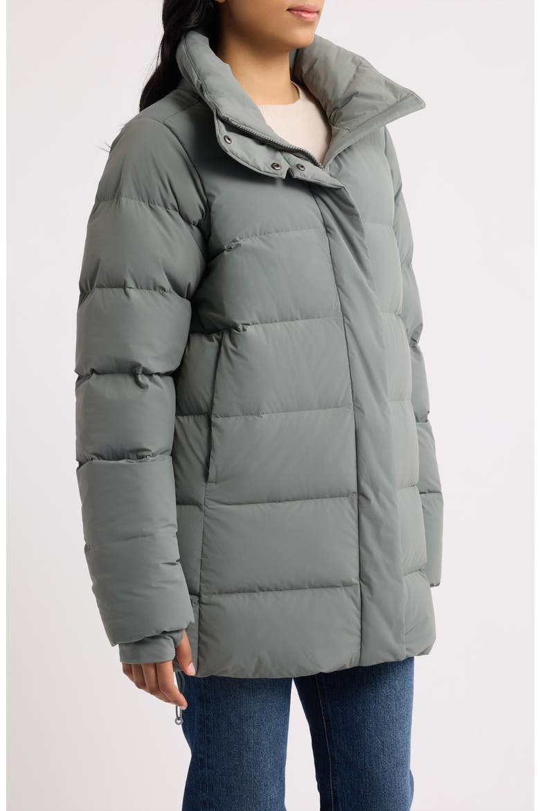 Amaze Puff 650 Fill Power Down Hooded Jacket, Alternate, color, SEDONA SAGE