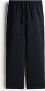 H&M Relaxed Fit Textured Trousers
