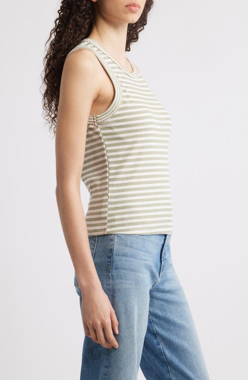 Wit & Wisdom Stripe Rib Tank