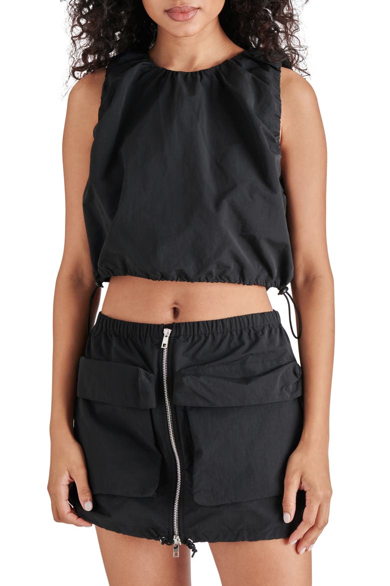 Blaise Sleeveless Top, Main, color, BLACK