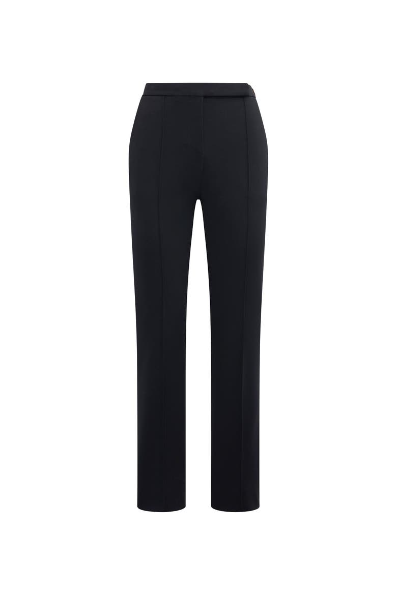 Cory Jersey slim pant, Main, color, Black