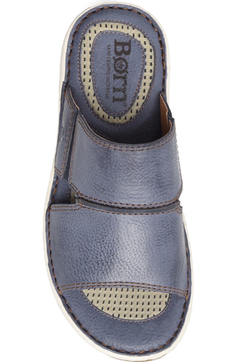 Børn Flores Slide Sandal, Alternate, color, Navy