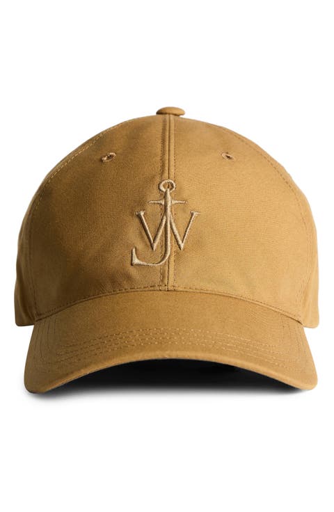 Embroidered Anchor Logo Baseball Cap