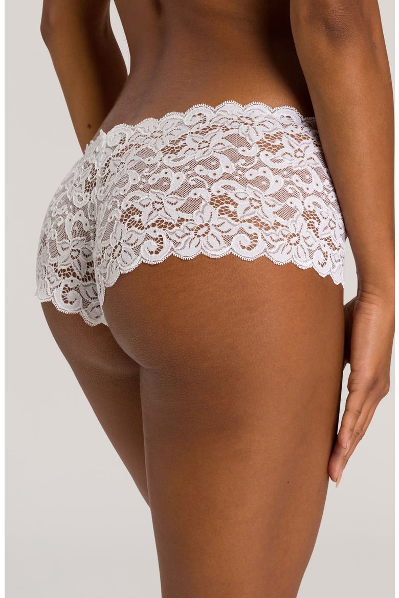 Luxury Moments Boyleg Briefs, Alternate, color, WHITE