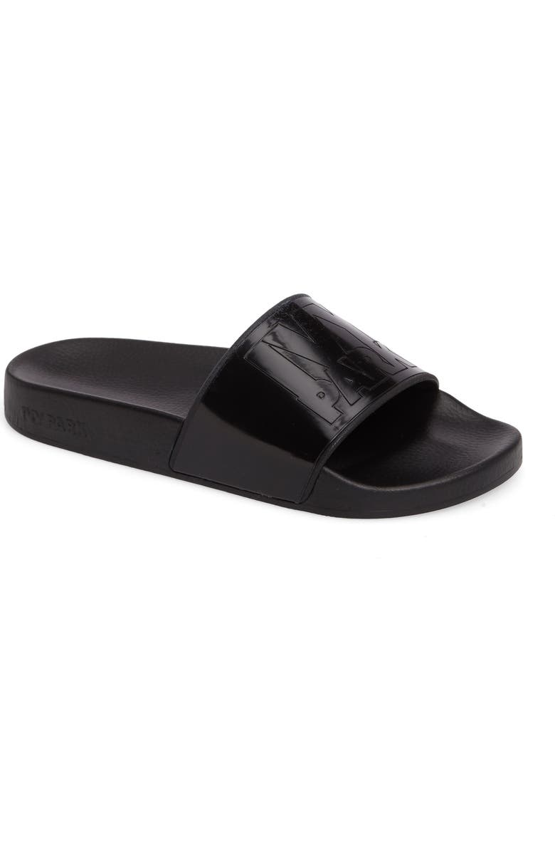 IVY PARK<sup>®</sup> Glossy Logo Slide Sandal, Main, color,
