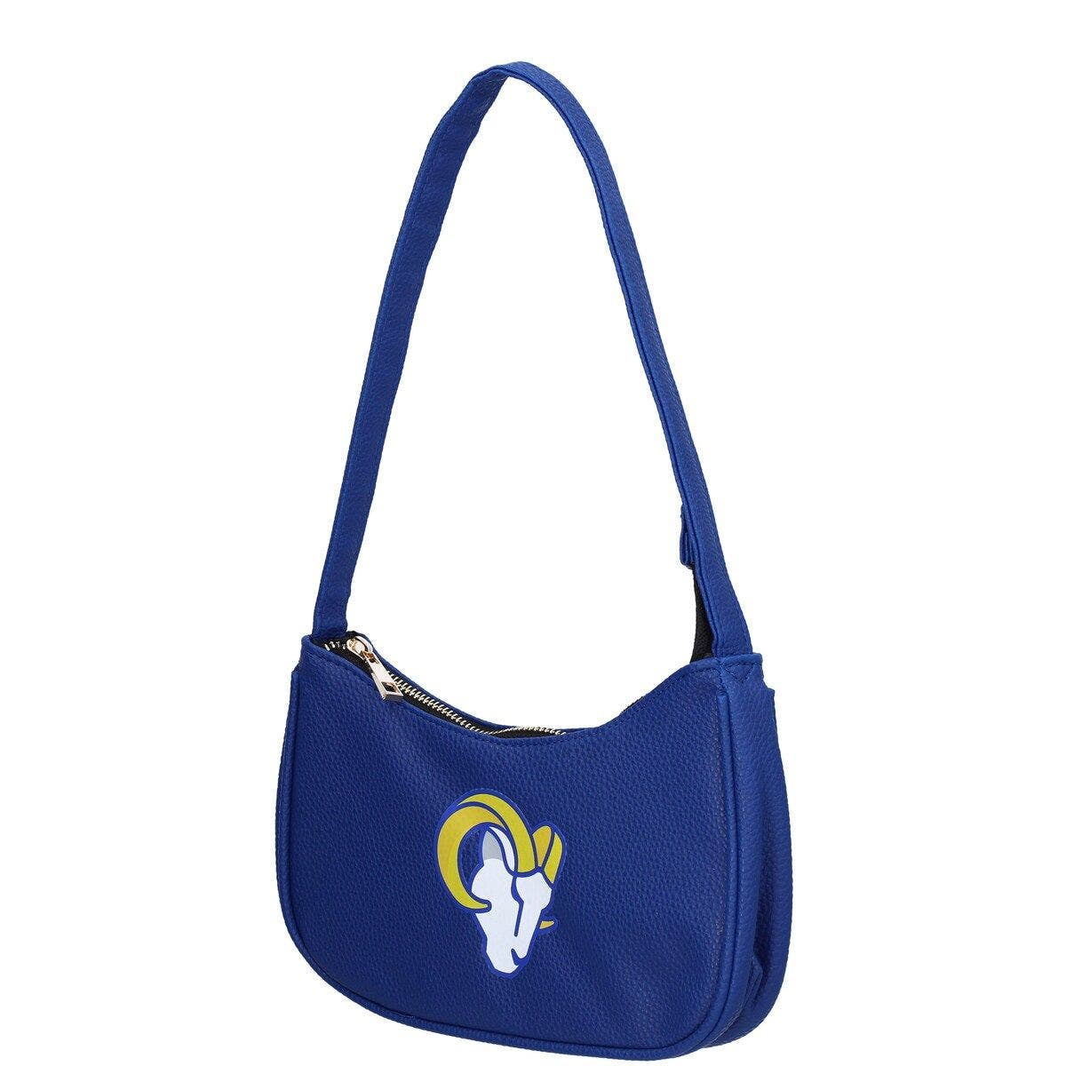FOCO Los Angeles Rams Printed Mini Purse, Main, color, Royal
