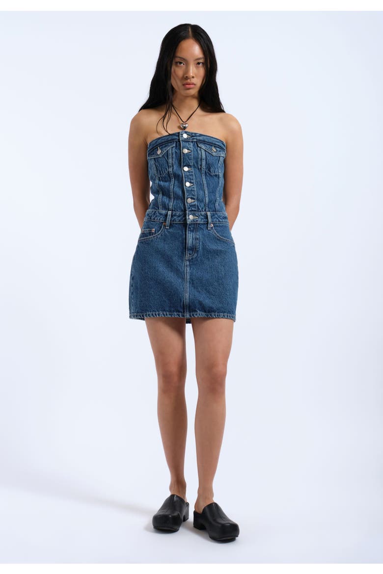 Carlisle Dress, Alternate, color, Stream Mid Retro