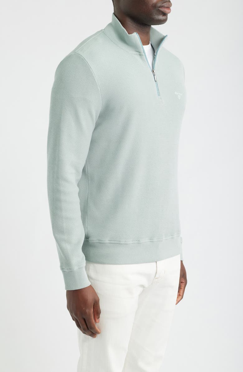 Barbour Ravensworth Quarter Zip Pullover, Alternate, color, Dusty Slate
