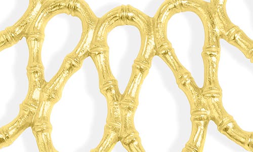Tiramisu Luxe Loop Charger Plate In Gold
