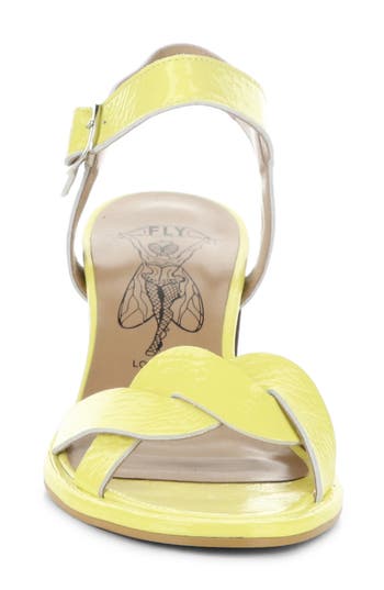 Fly London Moji Ankle Strap Sandal In Multi