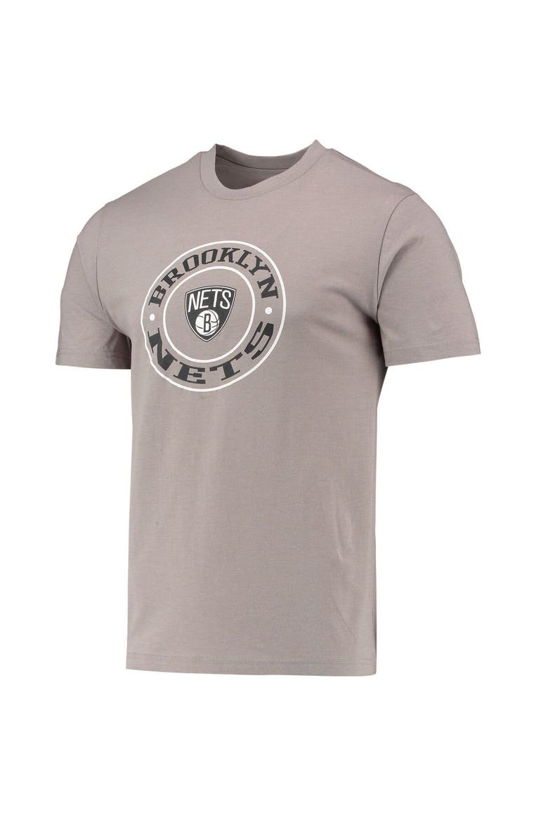 Men's Concepts Sport Black/Gray Brooklyn Nets T-Shirt & Shorts Sleep Set, Alternate, color, Black