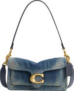 COACH Tabby 26 Cotton Denim Shoulder Bag